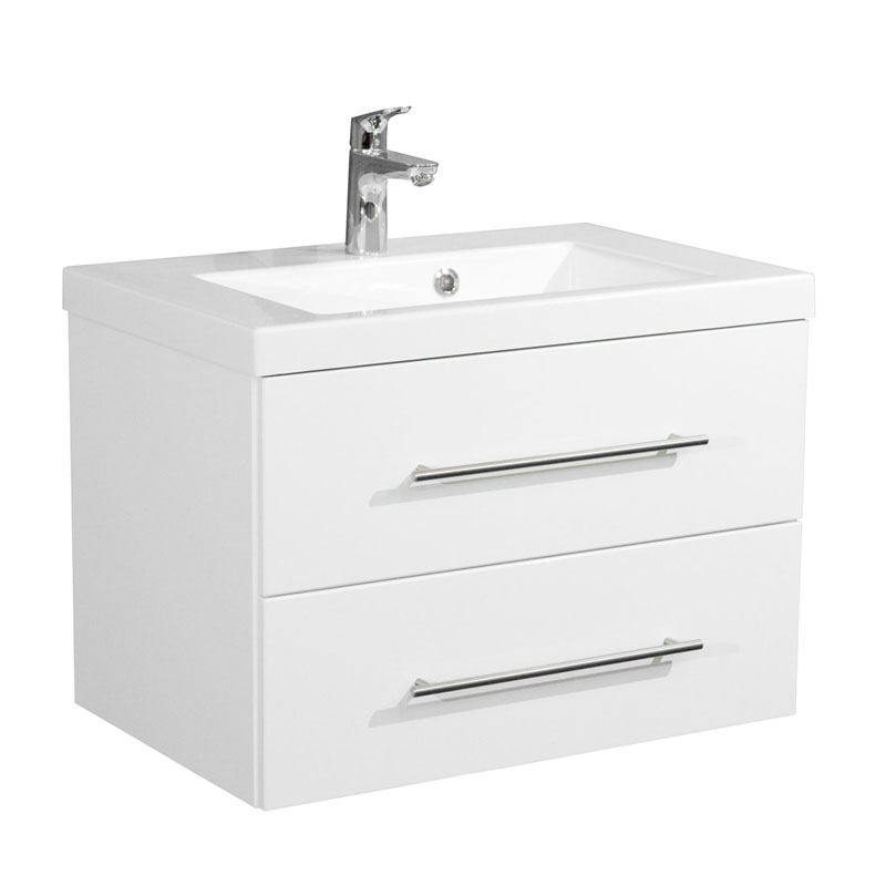 KWIQQ Onto Waschtischunterschrank mit Waschtisch 70 cm