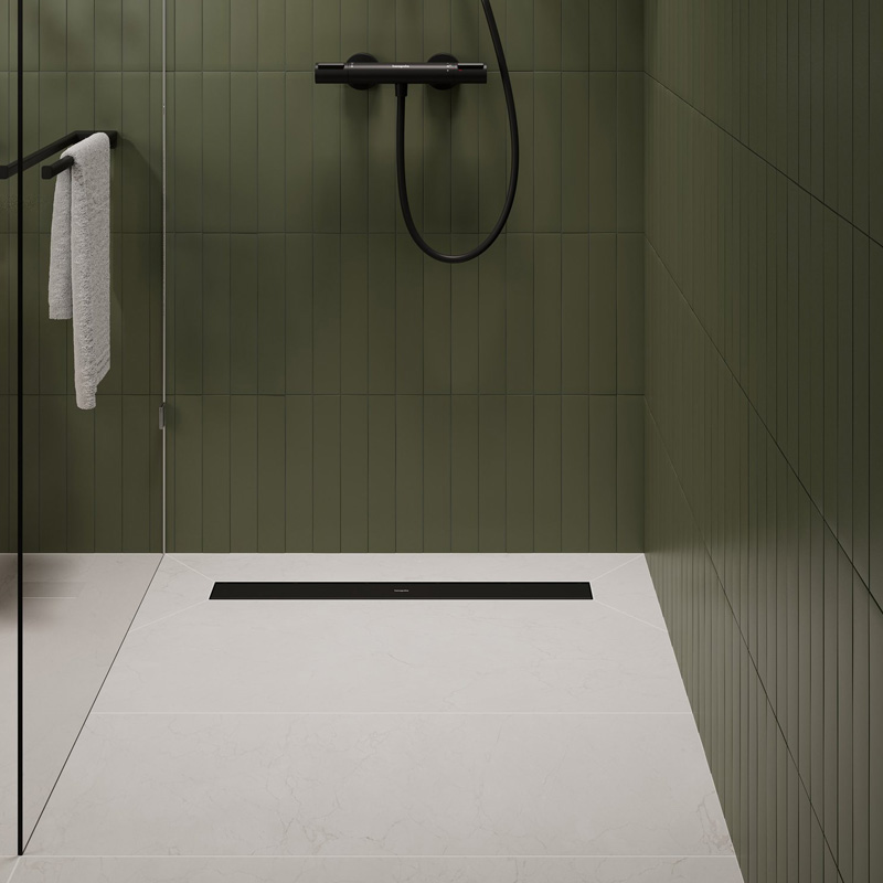 Hansgrohe RainDrain Go Komplettset Duschrinne