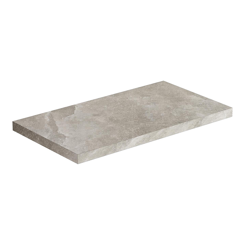 Gazzini Monolith Taupe Angolare 33 x 60 cm Eck-Stufenplatte