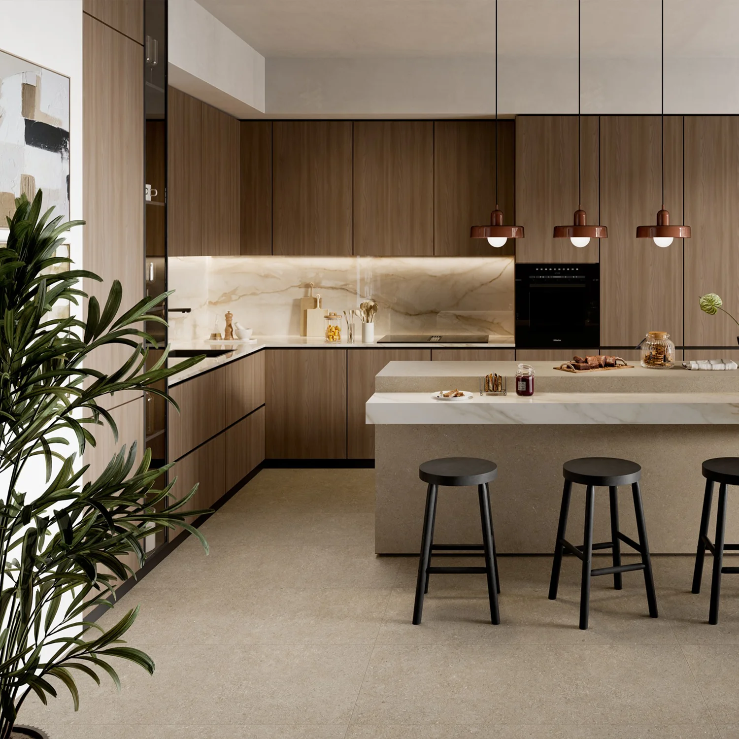 Steinoptik Fliese Sedimenti Sand Selected 60 x 120 cm