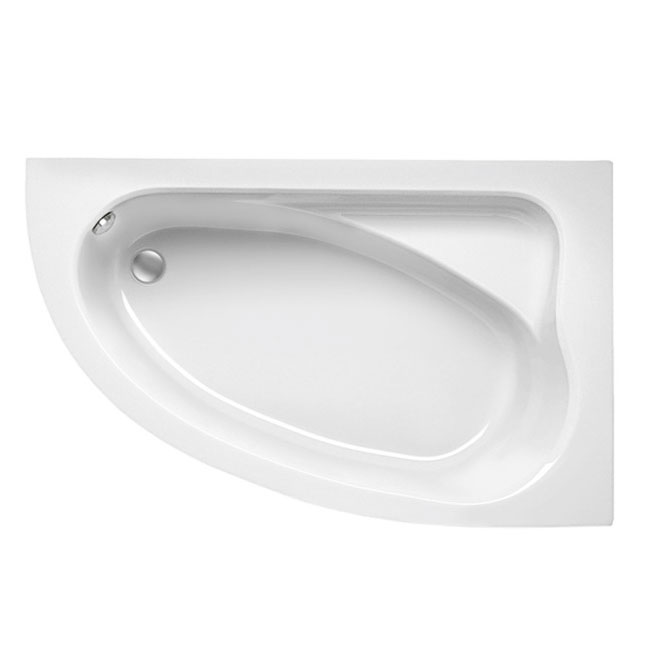 Mauersberger Aspera Raumspar Badewanne 170 x 100 x 45 cm L