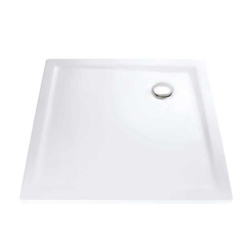 HSK Marmor-Polymer-Duschwanne superflach 90 x 90 cm