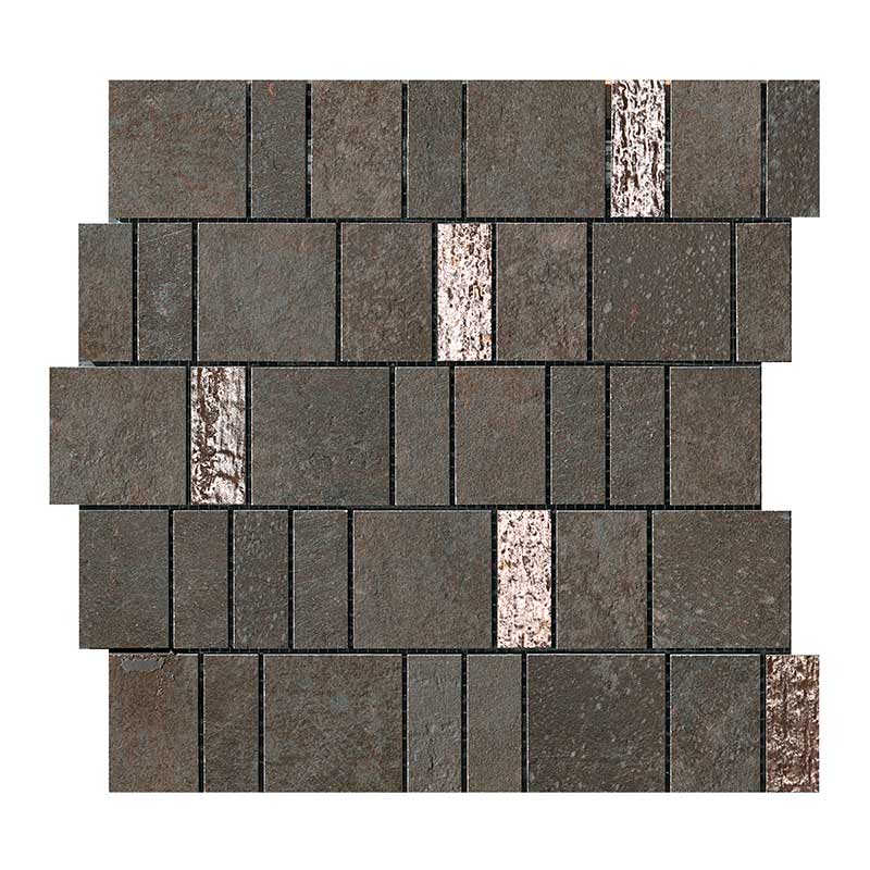 Cercom Temper Rust Mosaico Metallic Mosaikfliesen