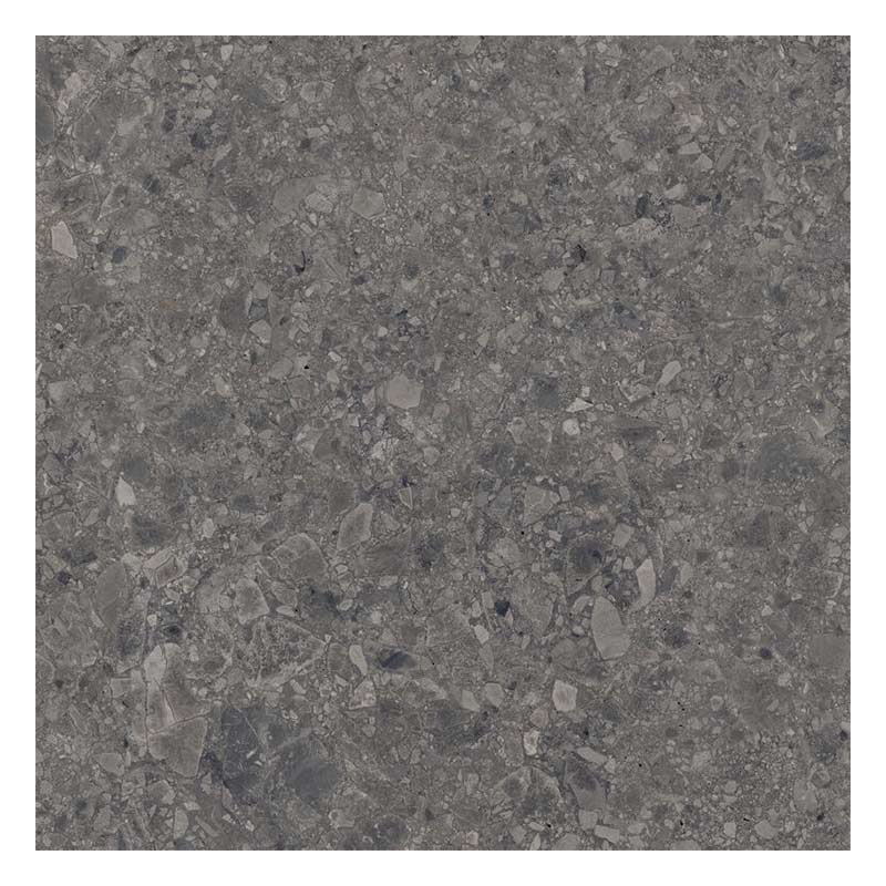 Terrazzo Optik Terrassenplatte Reload Antracita 60 x 60 cm