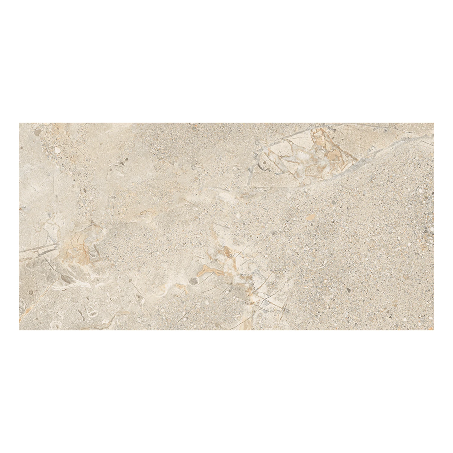 Steinoptik Fliese Crust Beige 30 x 60 cm