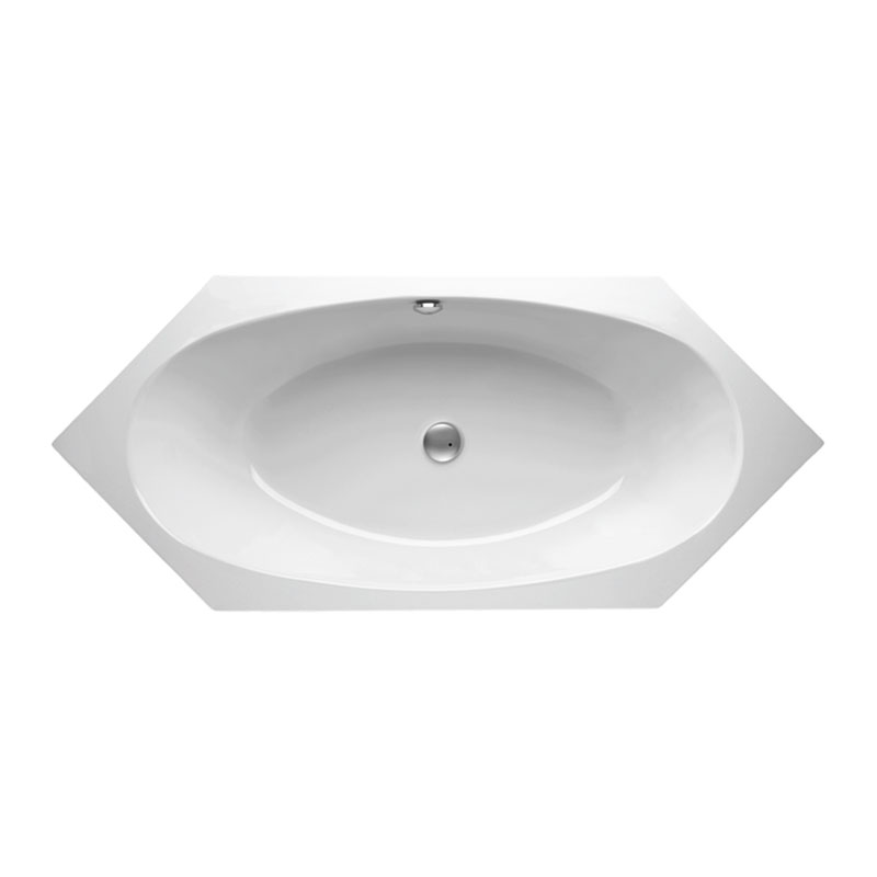 Mauersberger Optusa Sechseck-Badewanne 215 x 100 x 47 cm