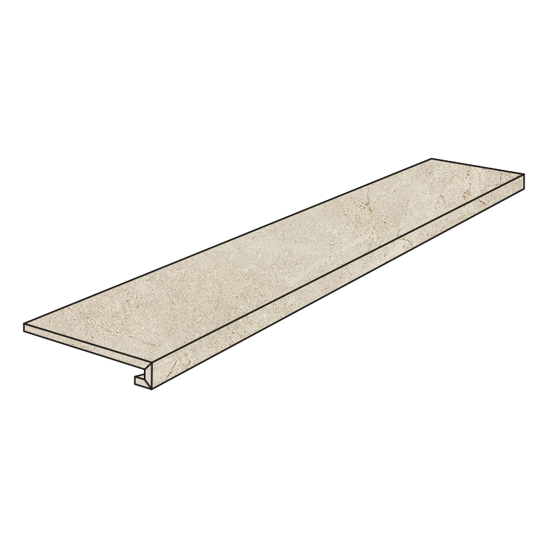 Cercom Archistone Archi White Square 30 x 120 x 3,3 cm Stufenplatte