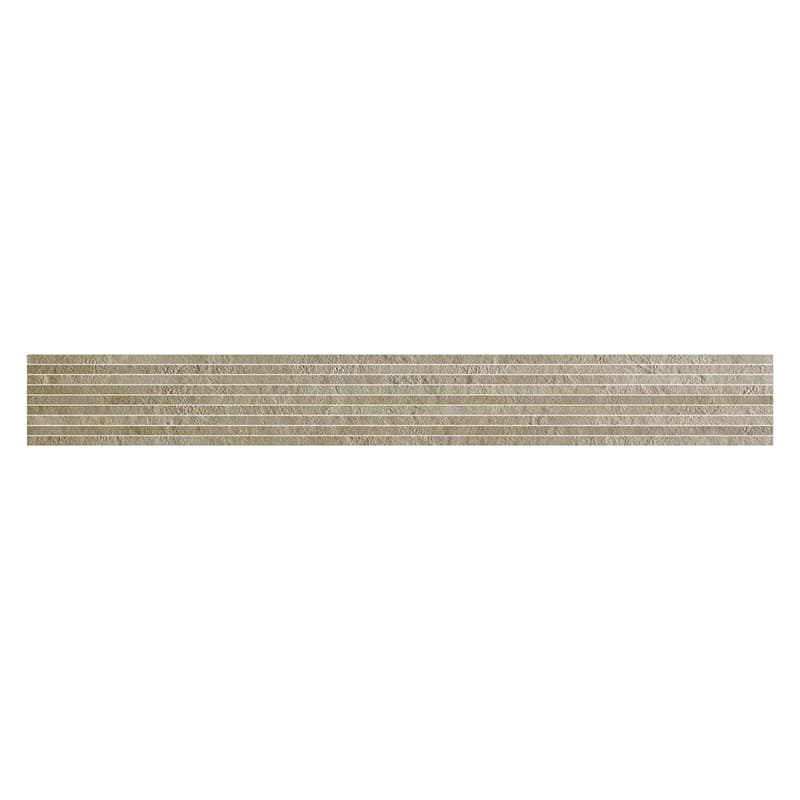 Gigacer Argilla Material Fog Stripes Mosaic 1,5 x 120 cm Mosaikfliesen