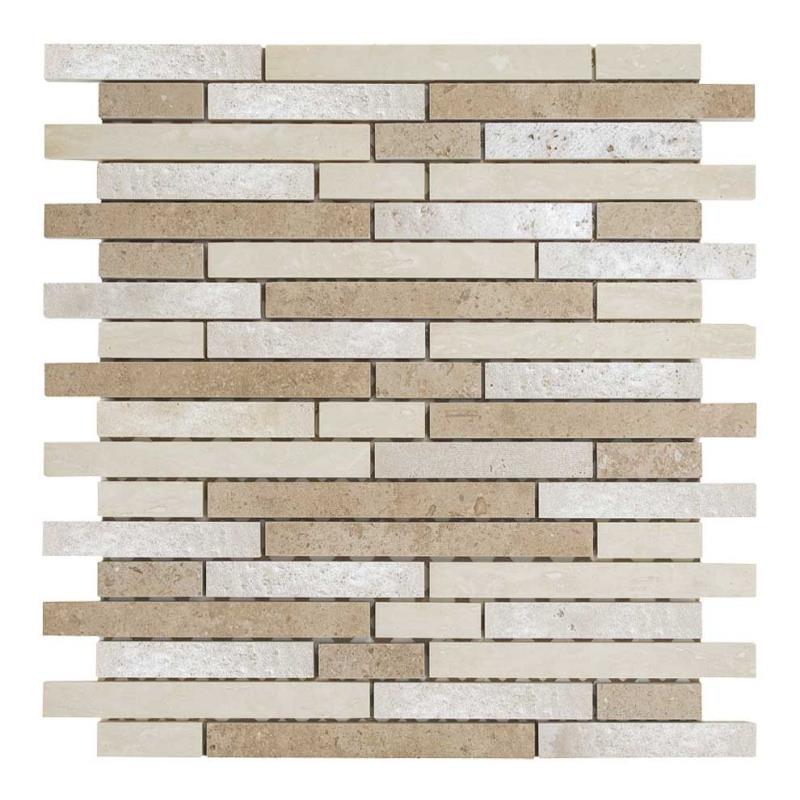 Brick Perlato-2 satinato 1,5 cm Muretto Mosaikfliesen