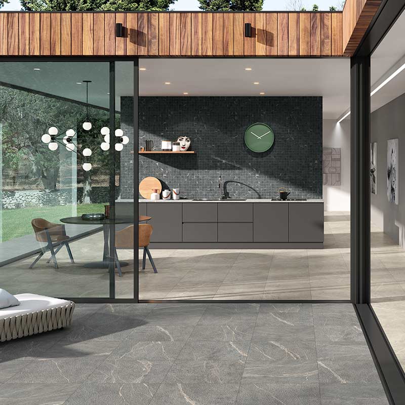 Cercom Soap Stone Soap Grey Rock R11 60 x 60 cm Bodenfliese