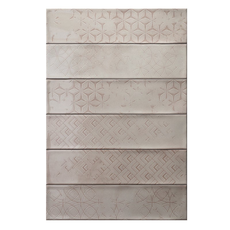 Casa Collection Omnia Decor Beige 7,5 x 30 cm Wandfliese