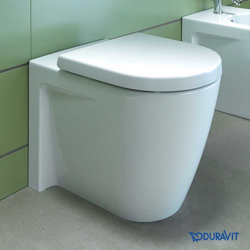 Duravit Starck 2 Tiefspül WC stehend, Abgang waagrecht