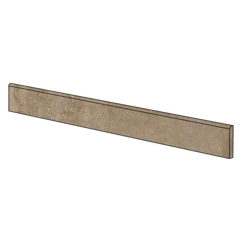 Rustikale Steinoptik Sockel Stone Design Taupe 6,5 x 100 cm