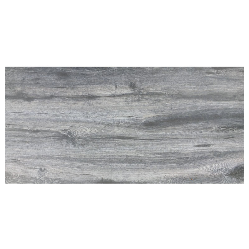 Terrassenplatte Holzoptik Grau 45 x 90 x 2 cm Feinsteinzeug