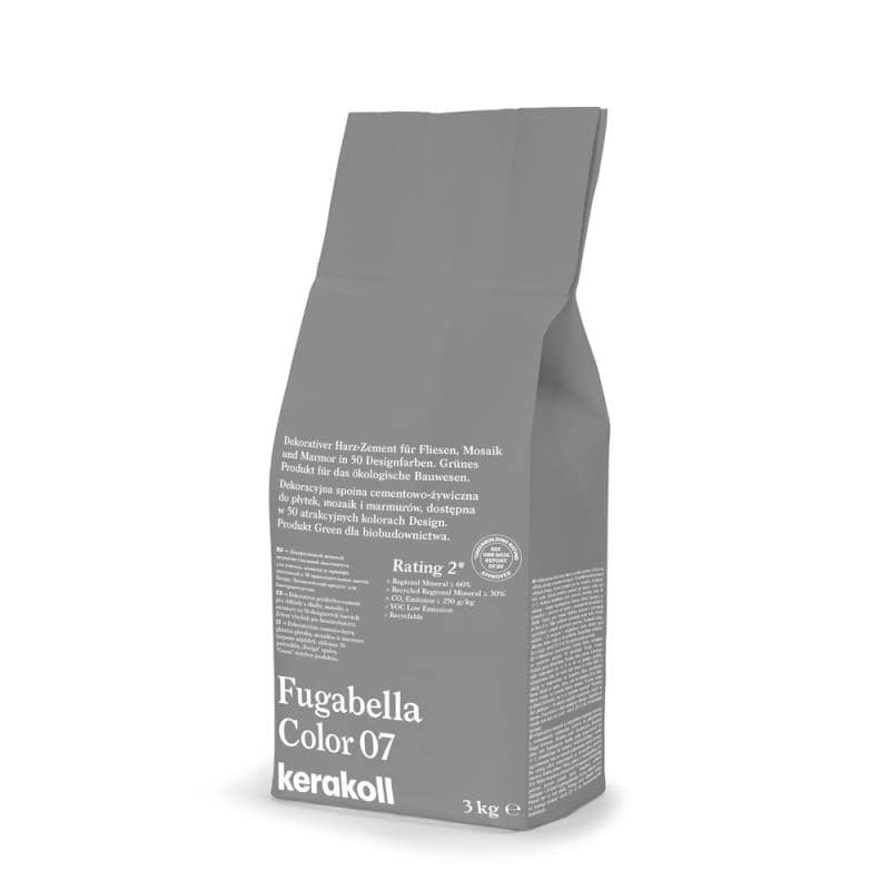 Kerakoll Fugabella® Color 07 Fugenmörtel Fuge 3 kg Mittelgra