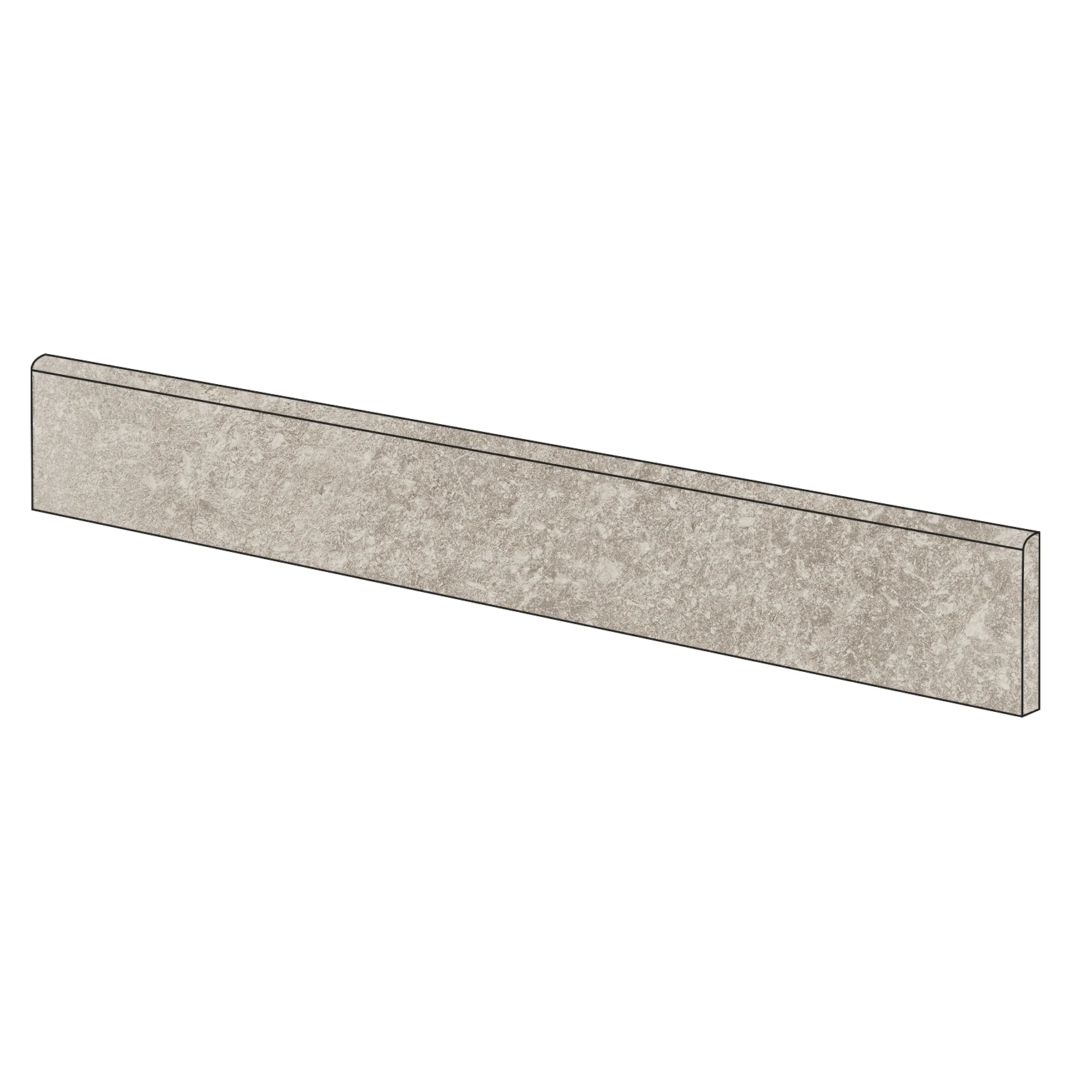 Rustikale Steinoptik Sockel i-stone Beige 7,5 x 80 cm
