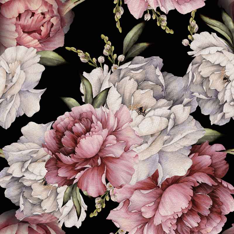 HSK RenoDeco Fotodruck Duschrückwand Flowers 68