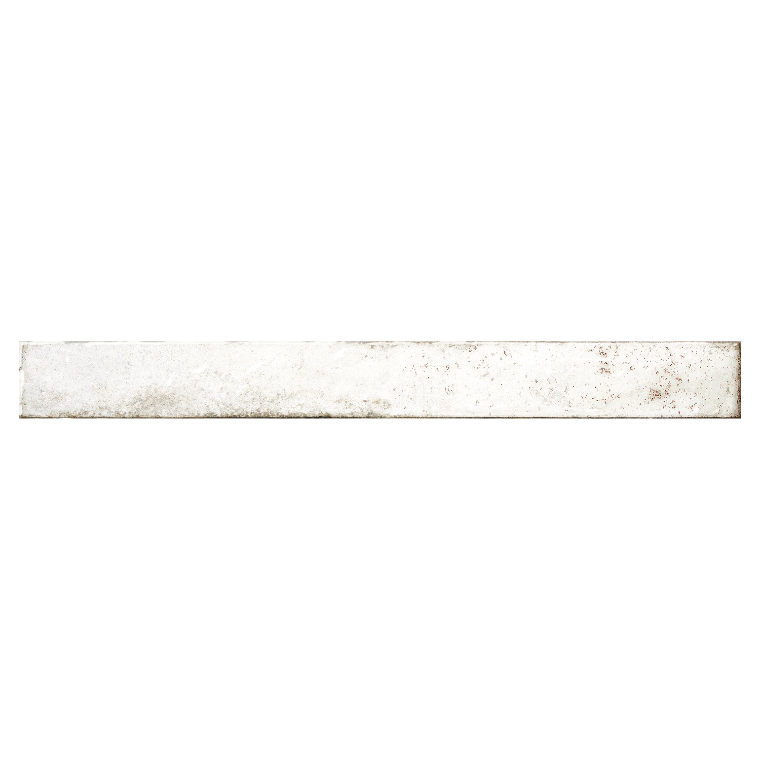 Wandfliese Brick Genesi White 4,8 x 45 cm