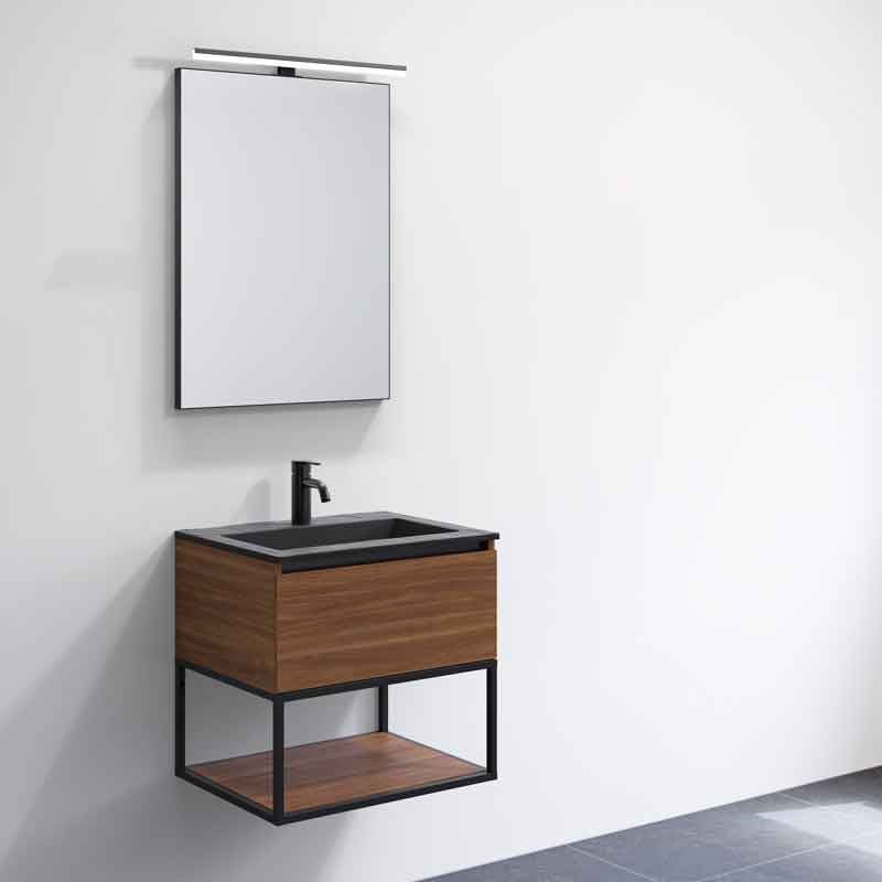 Riho Graph-It Stone Slim Set mit Spiegel, 1 Auszug
