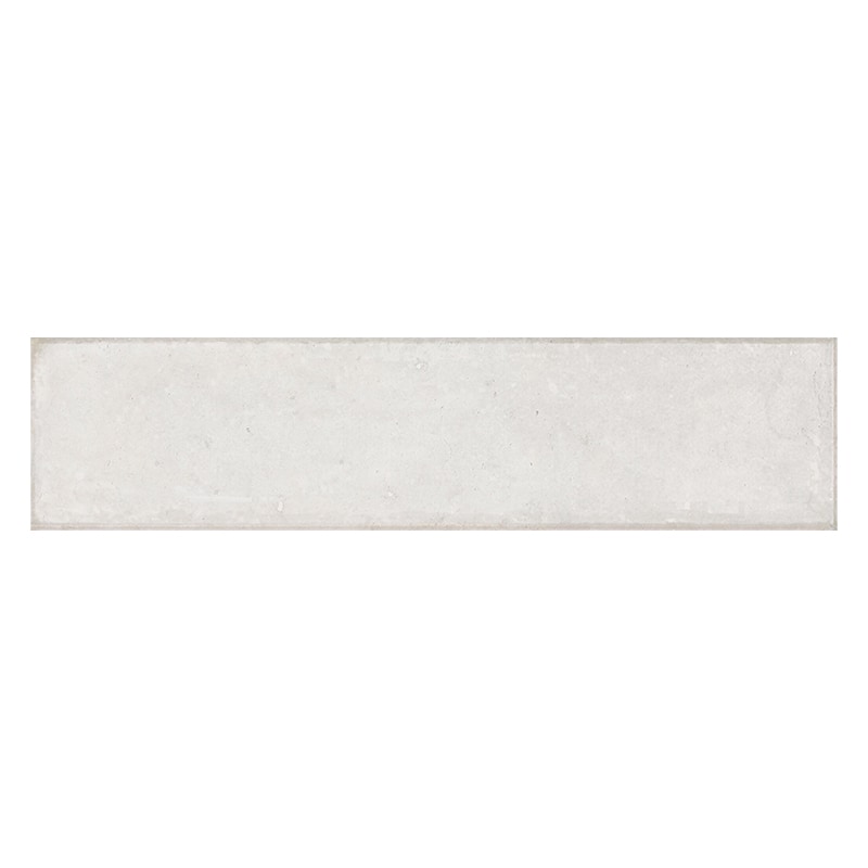 Wandfliese Vintage Brick Feel White 6 x 25 cm