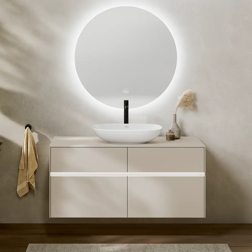 Villeroy & Boch Loop & Friends Aufsatzwaschtisch Eckig