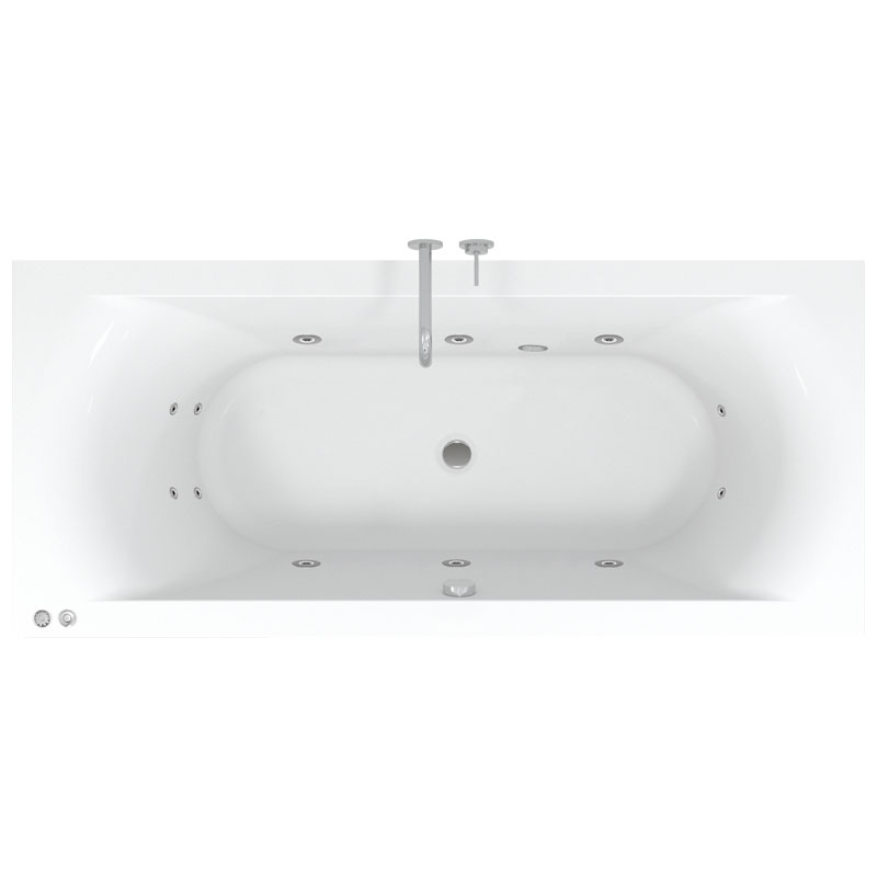 Riho Lima Easypool 3.1 Badewanne 180 x 80 cm Pneumatisch