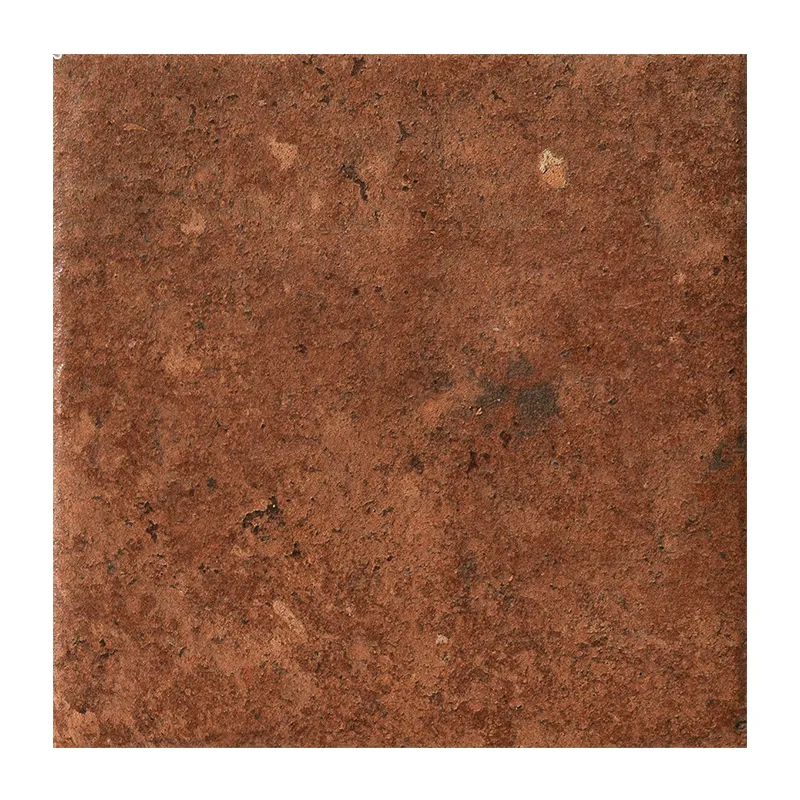 CIR Cotto del Campiano Rosso Siena 20 x 20 cm Musterfliese