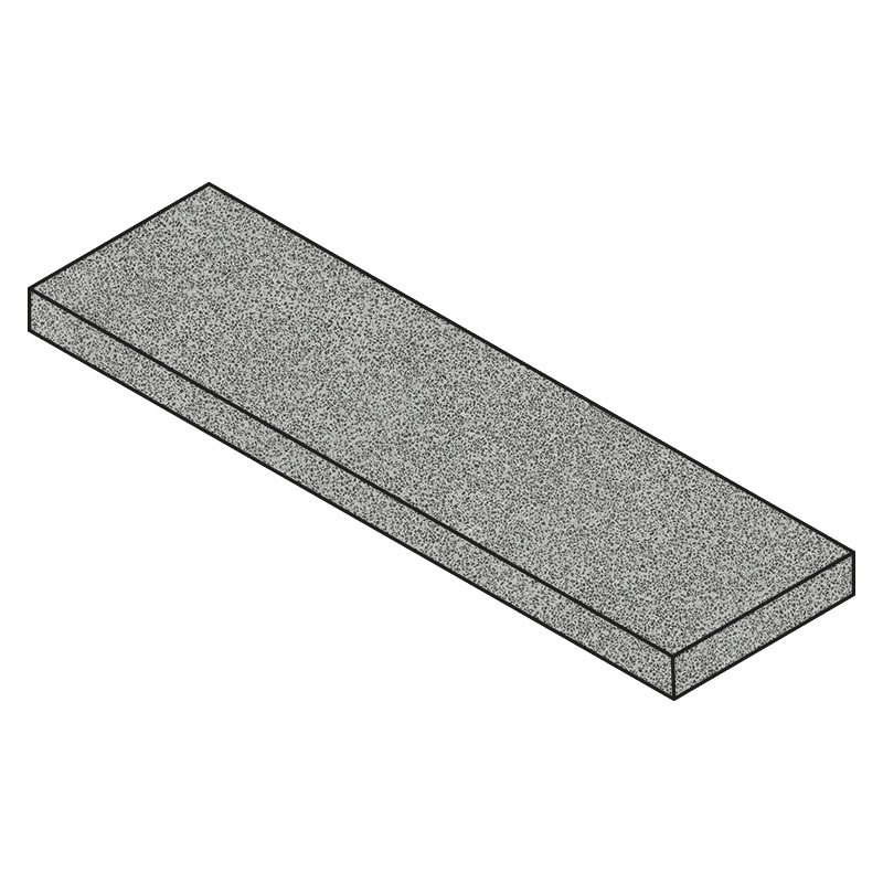Lea Ceramiche Masterpiece Dark Eck-Stufenplatte DX 35 x 120 x 4 mm