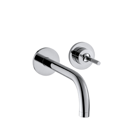 Hansgrohe Axor Uno 2 Wand-Waschtischmischer 175 mm mit Roset