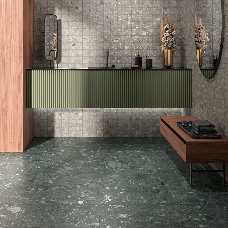 Cercom Ceppo di Gres Verde 60 x 60 cm Bodenfliese