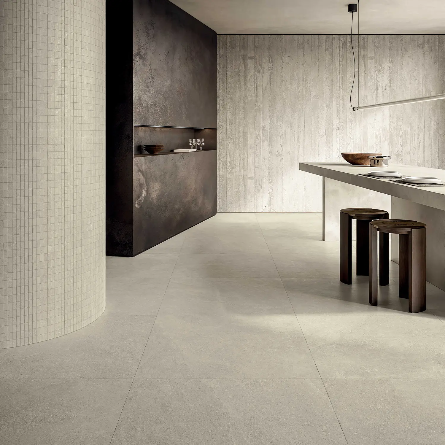 Steinoptik Fliese Petra Crema 100 x 100 cm