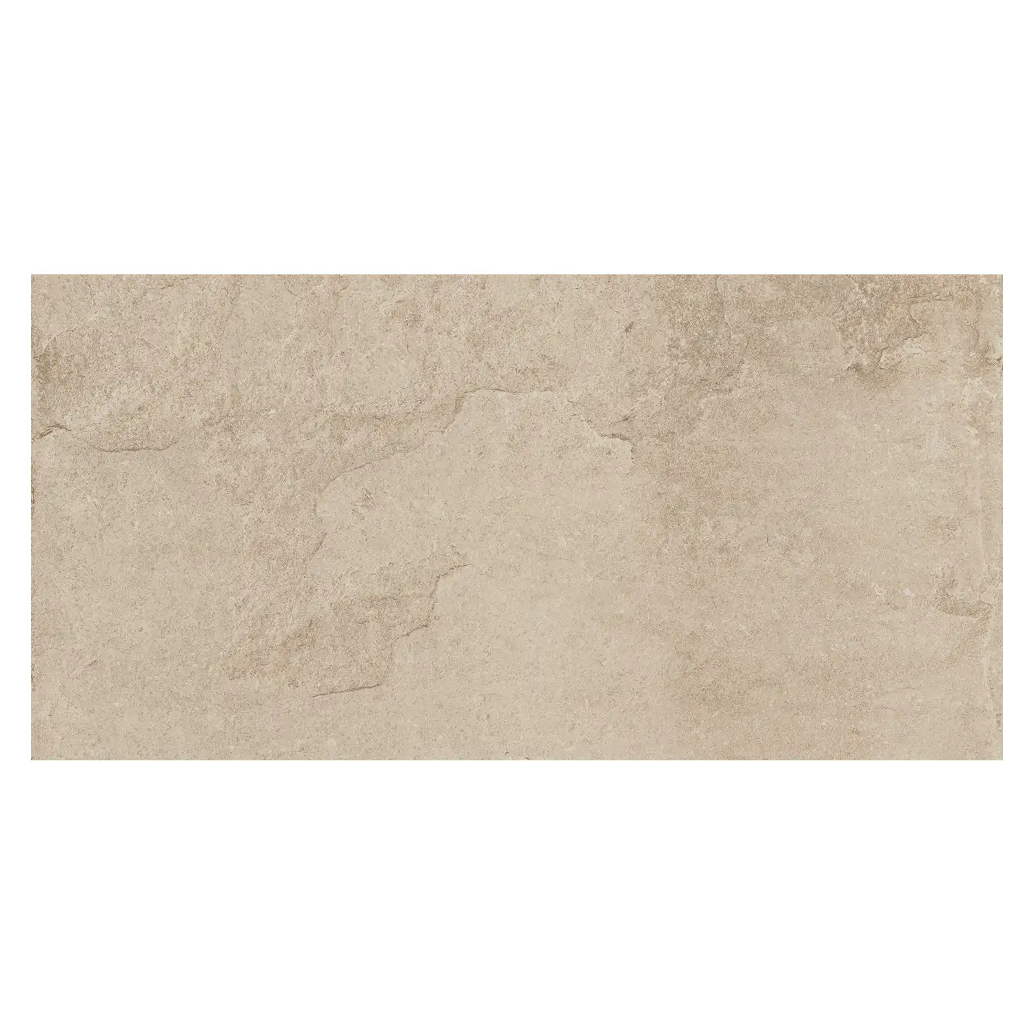 Rustikale Steinoptik Bodenfliese i-stone Cream 40 x 80 cm