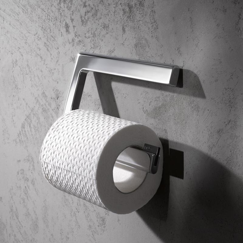Keuco Edition 400 Toilettenpapierhalter abgerundete offene Form