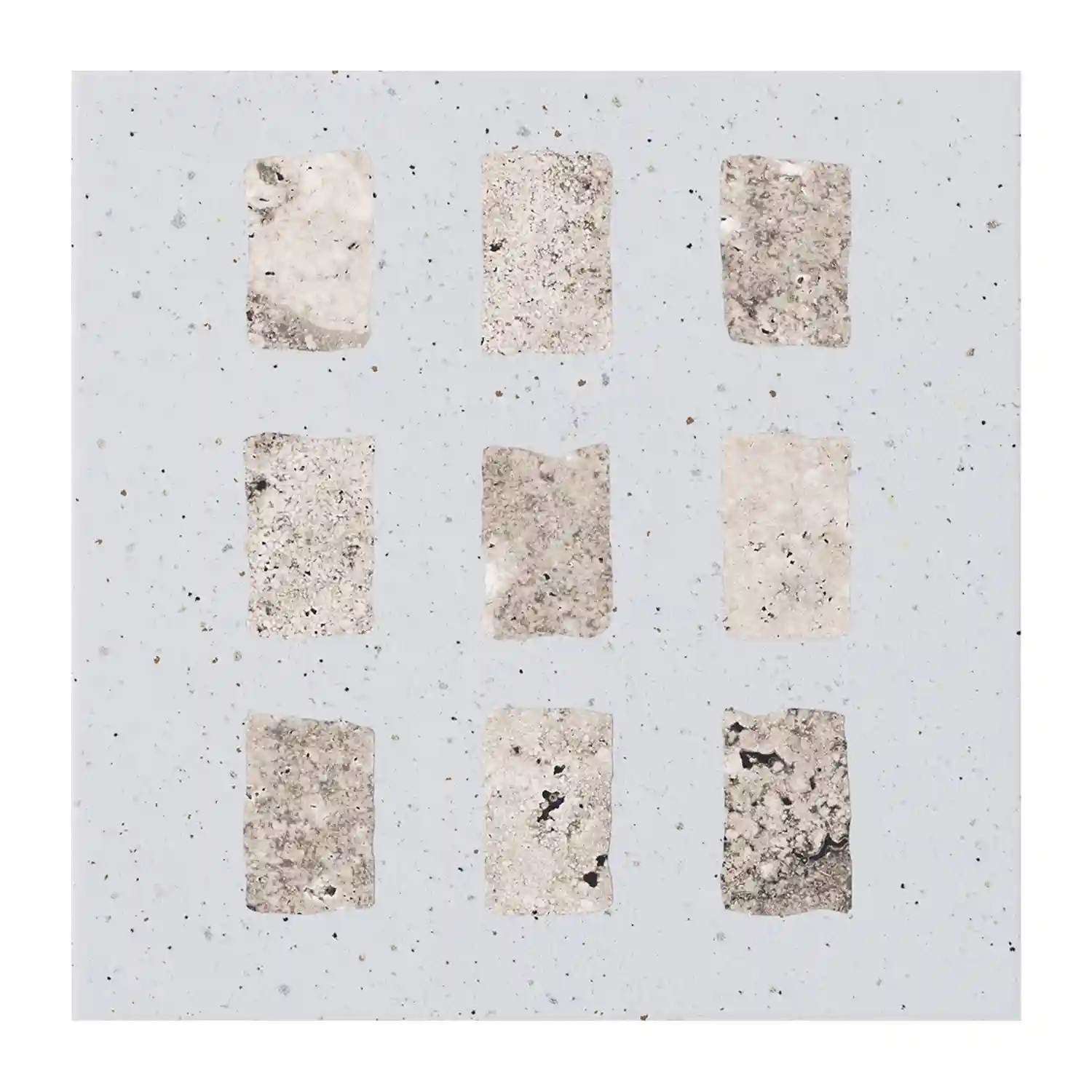 Fliese CIR Forever Color Gemstone White Mix 20 x 20 cm
