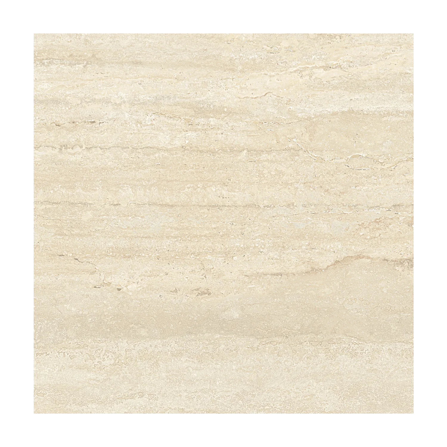 Travertin Fliese Travertino Sand 118,6 x 118,6 cm