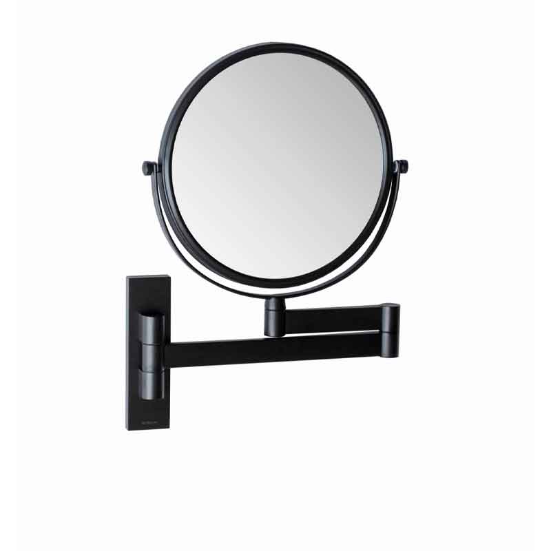 cenotes Universal Black Kosmetikspiegel 3-Fach kippbar