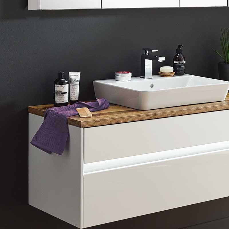 Laguna Platino 2.0 Waschtischplatte aufliegend 110 cm