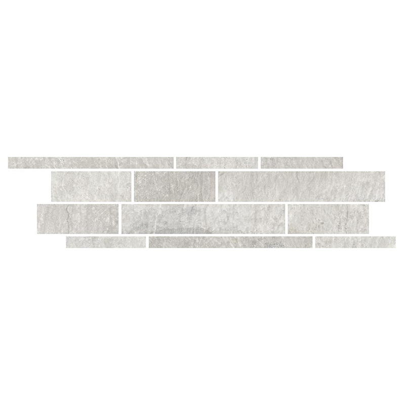 Gazzini Monolith White 7,6 x 34  cm Bordüre
