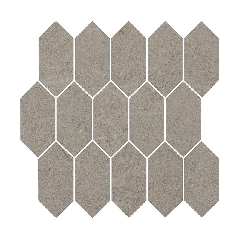 Cercom Archistone Archi Grey Losanga Mosaikfliesen