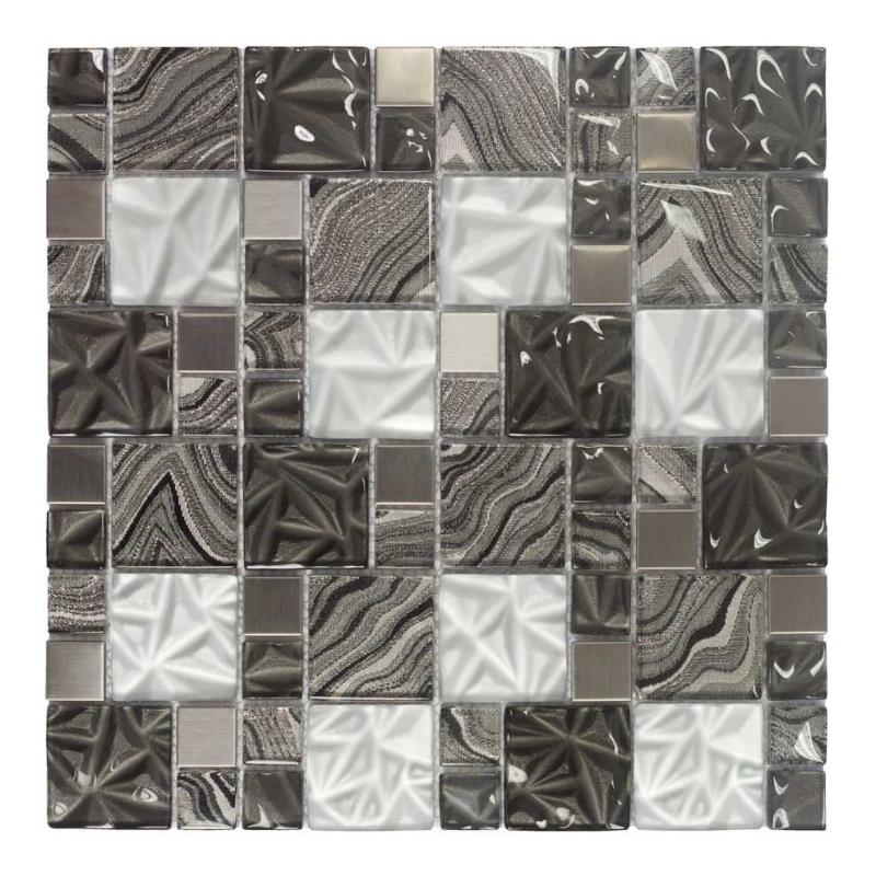 Stella-2 gris Multiformat Mosaikfliesen