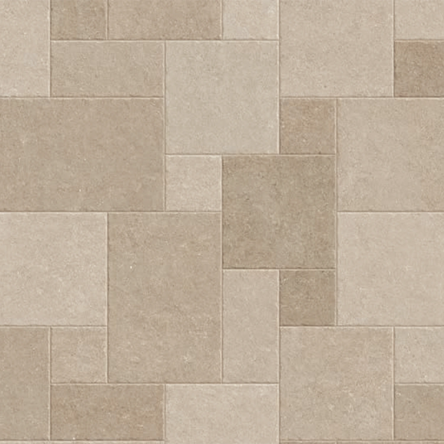 Steinoptik Fliese Sedimenti Sand Tumbled Römischer Verband