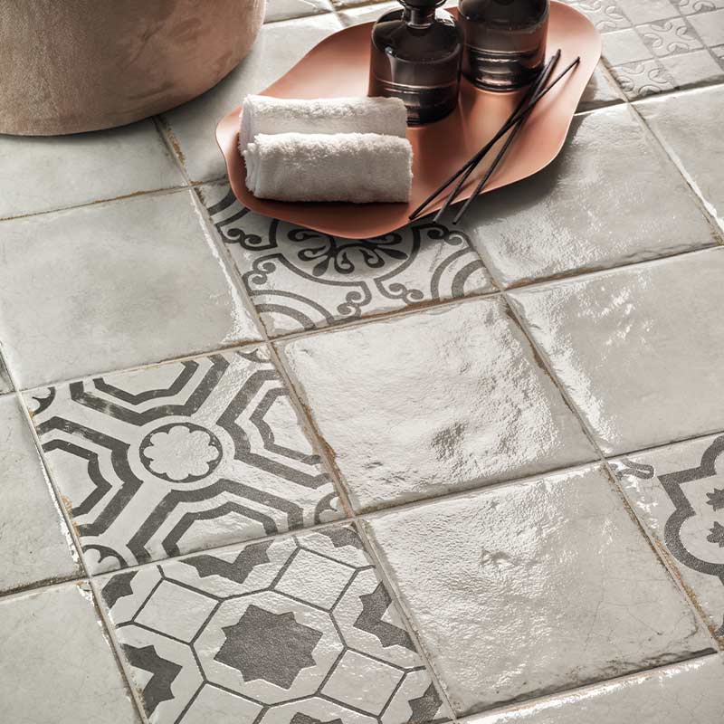 CIR Cotto del Campiano Decoro Mix 20 x 20 cm Dekor