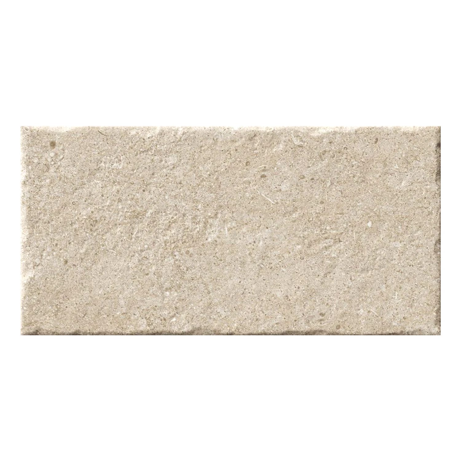 Steinoptik Fliese Sedimenti Beige Tumbled 20,3 x 40,6 cm
