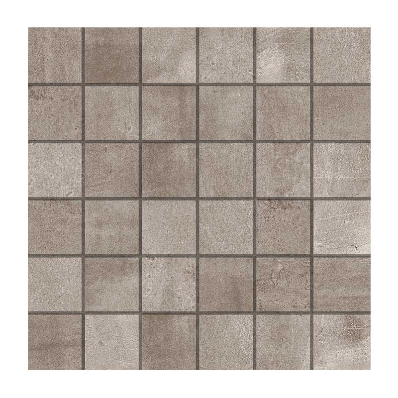 Rondine Volcano Taupe Mosaico 5 x 5 cm Mosaikfliesen