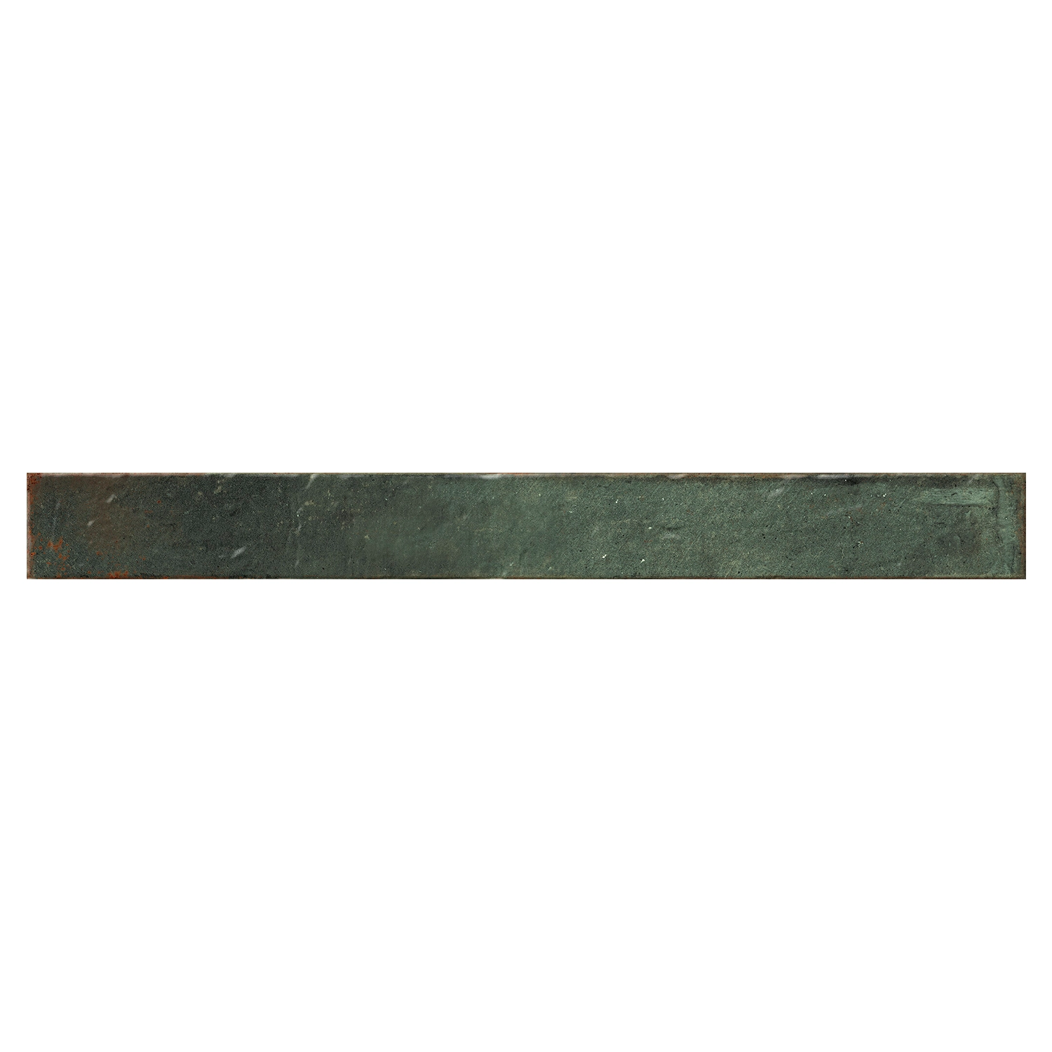 Wandfliese Brick Genesi Green 4,8 x 45 cm