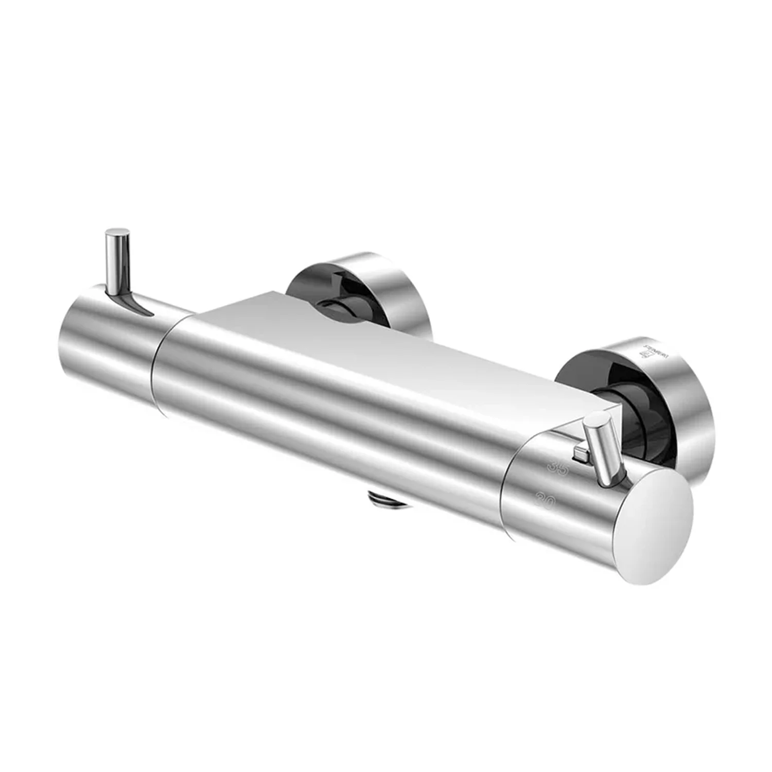 Steinberg Serie 100 Brause-Aufputzthermostat 1/2"
