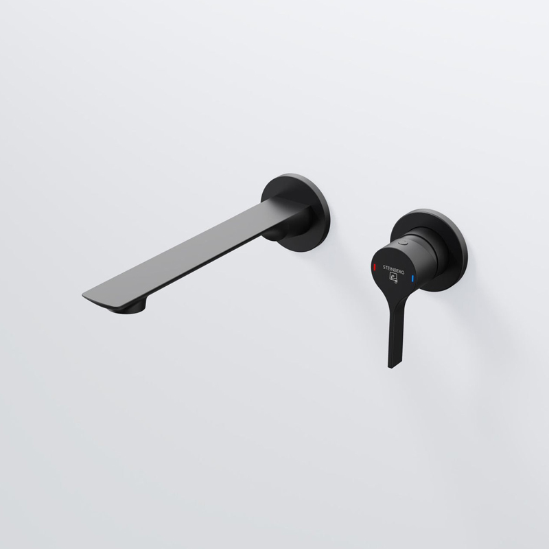 Steinberg Serie 290 Wand Waschtischarmatur Fertigmontageset