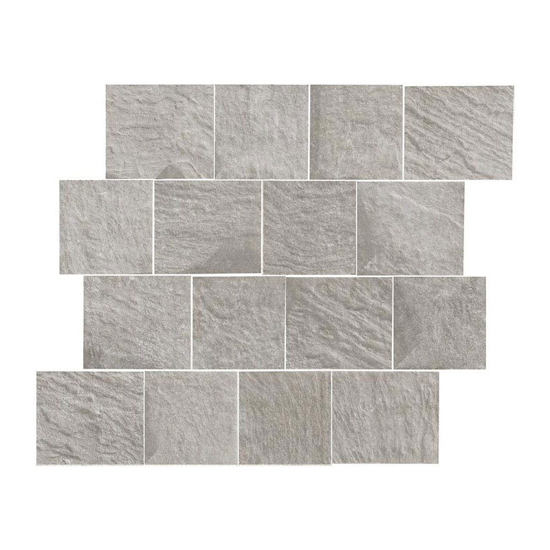 Gazzini Monolith Taupe 3D Square Mosaikfliesen