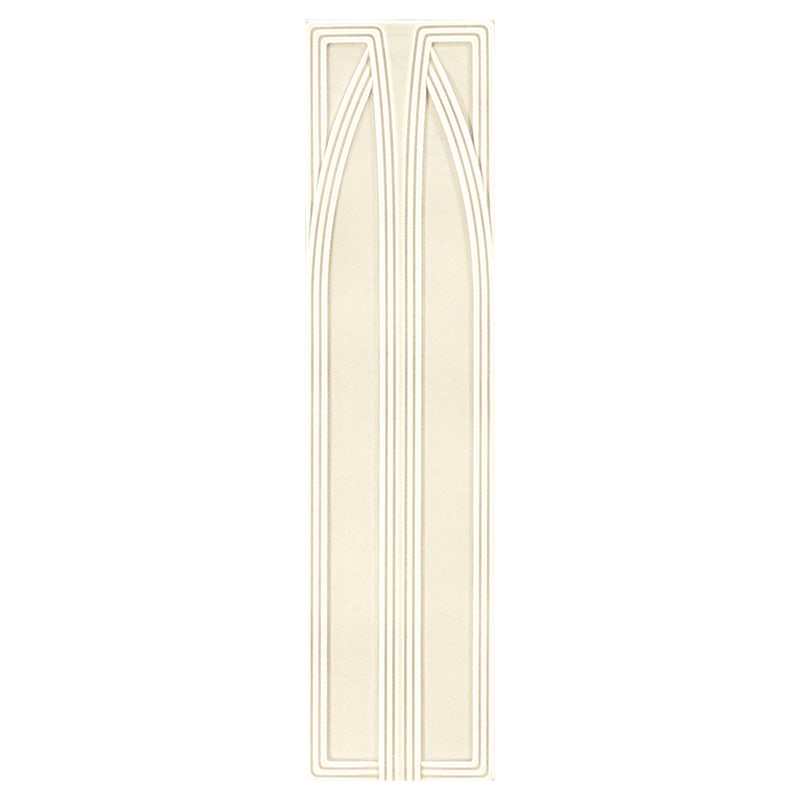 Grazia Epoque Belvedere Beige Ivory Mat 20 x 80 cm Wandfliese