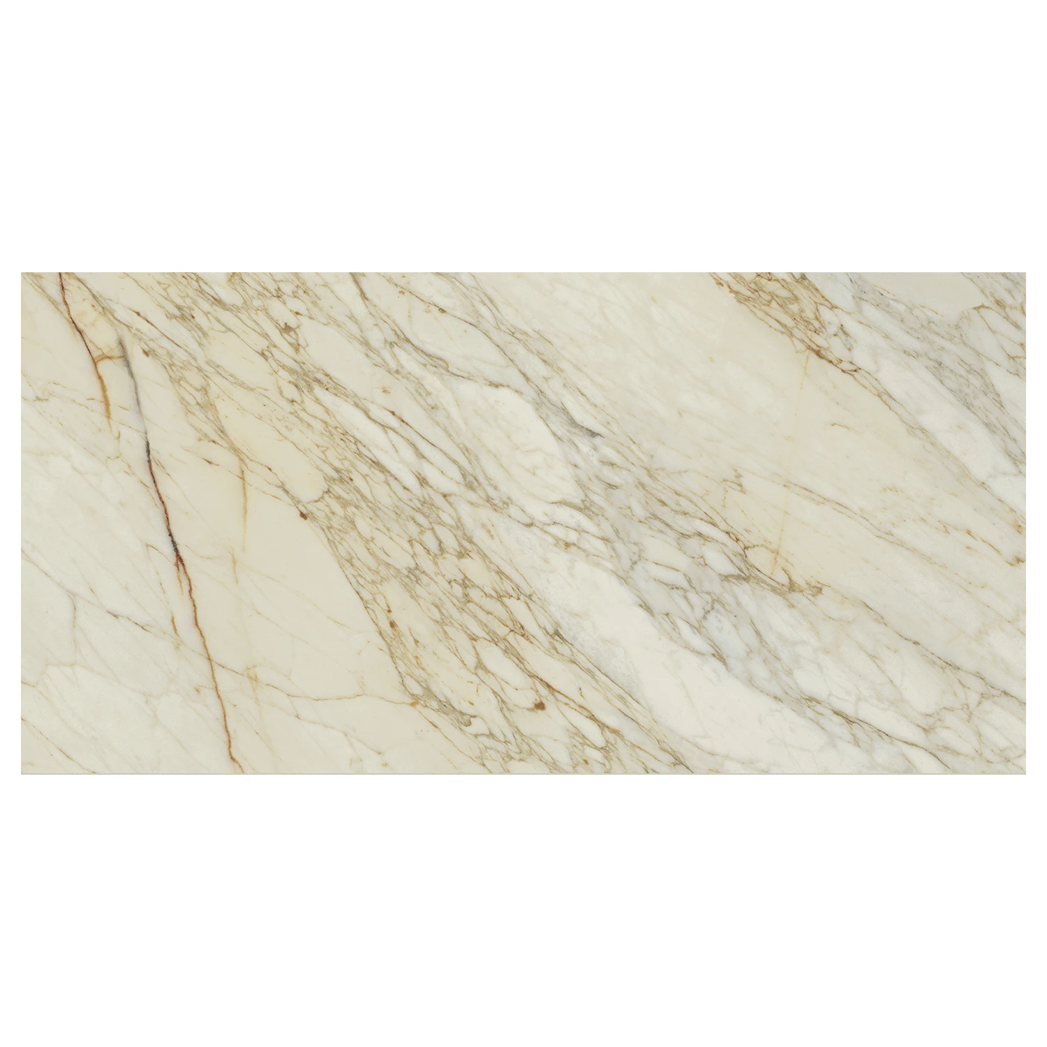 Marmoroptik Fliese Calacatta Dorato Silk 60 x 120 cm